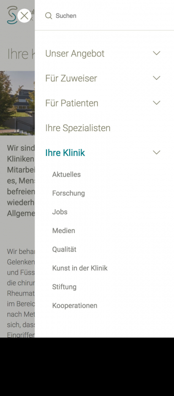 Schulthess navigation